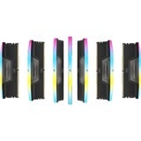 Corsair 64 Go DDR5-6000 Kit, Mémoire vive Noir, CMH64GX5M2B6000Z40, Vengeance RGB, AMD EXPO