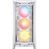 Corsair FRAME 4000D RS ARGB boîtier midi tower Blanc | 2x USB-A | 1x USB-C | RGB | Verre Trempé