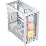 Corsair FRAME 4000D RS ARGB boîtier midi tower Blanc | 2x USB-A | 1x USB-C | RGB | Verre Trempé