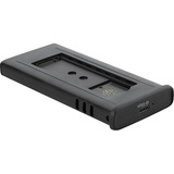 DeLOCK USB-C 40 Gbps pour SSD M.2 NVMe PCIe avec ventilateur, Boîtier disque dur Gris/Noir