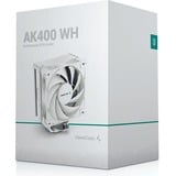 DeepCool AK400 Refroidisseur CPU Blanc, Connecteur de ventilateur PWM à 4 broches