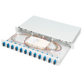 Digitus Boîte de fusion LWL, équipée, 12x SC DX, OS2, Boîte de raccordement 