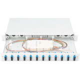 Digitus Boîte de fusion LWL, équipée, 12x SC DX, OS2, Boîte de raccordement 