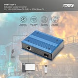 Digitus Convertisseur de média 10/100/1000Base-TX PoE vers 1000Base-FX 