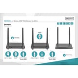 Digitus Kit d'extension KVM HDMI sans fil, Extension HDMI Noir