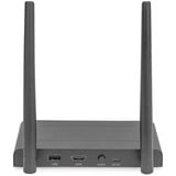 Digitus Kit d'extension KVM HDMI sans fil, Extension HDMI Noir