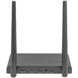 Digitus Kit d'extension KVM HDMI sans fil, Extension HDMI Noir