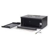 Digitus Kit réseau SOHO Pro 19" 540x400 mm (LxP), Armoire informatique Noir