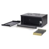 Digitus Kit réseau SOHO Pro 19" 540x400 mm (LxP), Armoire informatique Noir