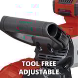 EINHELL Scie à ruban sans fil Power X-Change TE-MB 18/127 Li-Solo, 18 volts Rouge/Noir