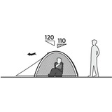 Easy Camp Tente dôme Rondane 3 Vert foncé
