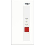 FRITZ! Smart Gateway Sans fil Blanc, Passerelle Blanc, Blanc, Boutons, Énergie, WLAN, Oui, Sans fil, Gigabit Ethernet, 128-bit AES