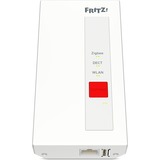 FRITZ! Smart Gateway Sans fil Blanc, Passerelle Blanc, Blanc, Boutons, Énergie, WLAN, Oui, Sans fil, Gigabit Ethernet, 128-bit AES