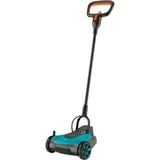 GARDENA Tondeuse sans fil HandyMower 22/18V P4A solo, Tondeuse à gazon Gris/Turquoise, 14620-55, Batterie non incluse