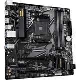 GIGABYTE B550M DS3H R2 carte mère socket AM4 Noir/gris