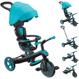 GLOBBER Explorer Trike 4 en 1, Véhicules pour enfants Turquoise
