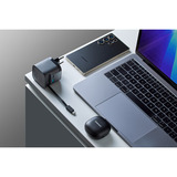 Intenso Adaptateur secteur W65ACIC GaN chargeur Noir, 2x USB-C, 1x USB-A