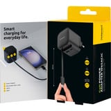 Intenso Adaptateur secteur W65ACIC GaN chargeur Noir, 2x USB-C, 1x USB-A
