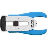 KNIPEX Outil à dénuder pour fibre optique, Abisolier et outil de démontage Bleu/Blanc