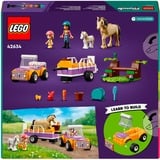 LEGO Friends - La remorque du cheval et du poney, Jouets de construction 42634