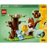 LEGO Terrain de jeux pour animaux au printemps, Jouets de construction 40709