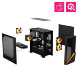 MSI MPG Infinite Z3 9NVPR7-883AT, PC gaming Noir/transparent