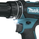 Makita Perceuse-visseuse à percussion sans fil DHP482RFWJ, 18 Volts, Perceuse à percussion Blanc/Noir