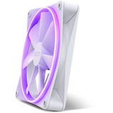 NZXT F140 RGB Single 140x140x26, Ventilateur de boîtier Blanc, Ventilateur unique, sans contrôleur