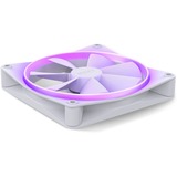 NZXT F140 RGB ventilateur de boîtier Blanc, 140 x 140 x 26 mm, PWM, sans contrôleur