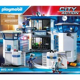 PLAYMOBIL City Action - Police central de commandement avec prison, Jouets de construction 6872