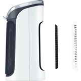 Rowenta Mini Excel Aqua SO9281 Intérieure Blanc 2000 W Chauffage de ventilateur électrique, Radiateur soufflant Gris/Blanc, Chauffage de ventilateur électrique, Vitrocéramique, 1,5 m, IP21, Intérieure, Bureau, Sol, Table