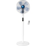 Rowenta Turbo Silence Extreme+ VU5870 Blanc, Ventilateur Blanc, Ventilateur à lame domestique, Blanc, Sol, 40 cm, 4800 m³/h, 120°
