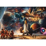 Schmidt Spiele Michele Farella : Fascination pour l'exploration spatiale - Voyage dans des galaxies lointaines, Puzzle 