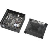 Shuttle Nano PC NA10H7, AMD Ryzen™ 7-8845HS APU, Radeon 780M , 2xHDMI, 2xUSB 4.0 (DP), 2x2.5Gbit LAN, VESA, 24/7, Barebone Noir, AMD Ryzen™ 7-8845HS APU, Radeon 780M , 2xHDMI, 2xUSB 4.0 (DP), 2x2.5Gbit LAN, VESA, 24/7, PC de dimension 1L, Mini PC type barebone, DDR5-SDRAM, PCI Express, Ethernet/LAN, 120 W