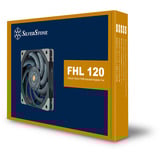 SilverStone SST-FHL120 ventilateur de boîtier Noir, 120 x 120 x 25 mm, PWM