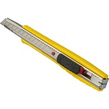 Stanley 0-10-411 couteau à lame rétractable Gris Couteau à lame universelle, Cutter Jaune, 13,5 cm, 9 mm, 60 g, 1 pièce(s)