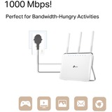 TP-Link TL-PA7019P KIT 1000 Mbit/s Ethernet/LAN Blanc 2 pièce(s), Powerline 1000 Mbit/s, IEEE 1901, IEEE 802.3, IEEE 802.3ab, IEEE 802.3u, Type E / F, Gigabit Ethernet, 10,100,1000 Mbit/s, HomePlug AV2