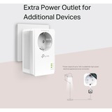 TP-Link TL-PA7019P KIT 1000 Mbit/s Ethernet/LAN Blanc 2 pièce(s), Powerline 1000 Mbit/s, IEEE 1901, IEEE 802.3, IEEE 802.3ab, IEEE 802.3u, Type E / F, Gigabit Ethernet, 10,100,1000 Mbit/s, HomePlug AV2