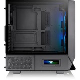 Thermaltake Ceres 330 TG ARGB boîtier midi tower Noir | 2x USB-A | 1x USB-C | RGB | Verre Trempé