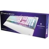 Turtle Beach Vulcan II, clavier gaming Aluminium (brossé)/Blanc, Layout DE, Roccat Titan II Red