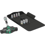 Wera Kraftform Kompakt 400 RA Set 2, Clés mixtes à cliquet Noir/Vert