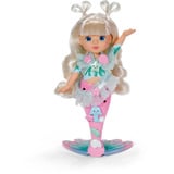 ZAPF Creation BABY born Glam Up Sparkle, Poupée rose fuchsia