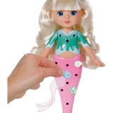 ZAPF Creation BABY born Glam Up Sparkle, Poupée rose fuchsia