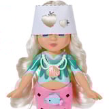 ZAPF Creation BABY born Glam Up Sparkle, Poupée rose fuchsia