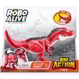 ZURU Action Dinosaure Tyrannosaure ZURU, Figurine Robo Alive Action Dinosaure Tyrannosaure, 3 an(s), Multicolore, Plastique