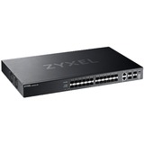 Zyxel XGS2220-30F Géré L3 Noir, Switch Géré, L3, Grille de montage