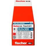 fischer Vis à bois PowerFull II 10,0x300 ZK TX VG 