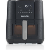 gorenje AF1350DWB Unique 5,4 L Autonome 1350 W Friteuse d’air chaud Noir, Friteuse à air chaud Noir, Friteuse d’air chaud, 5,4 L, 80 °C, 200 °C, 60 min, Unique