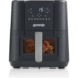 gorenje AF1350DWB Unique 5,4 L Autonome 1350 W Friteuse d’air chaud Noir, Friteuse à air chaud Noir, Friteuse d’air chaud, 5,4 L, 80 °C, 200 °C, 60 min, Unique
