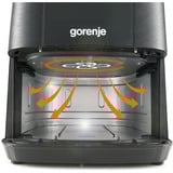 gorenje AF1350DWB Unique 5,4 L Autonome 1350 W Friteuse d’air chaud Noir, Friteuse à air chaud Noir, Friteuse d’air chaud, 5,4 L, 80 °C, 200 °C, 60 min, Unique